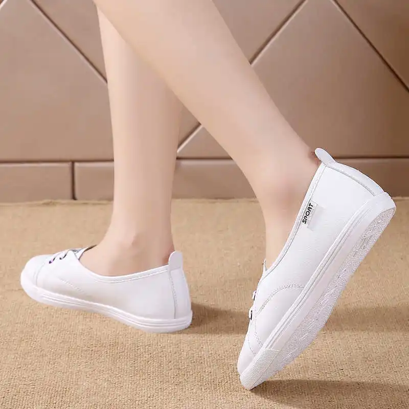 In The Forest Lace-up Ladies Moccasin Skateboarding Ladies Sneakers Womens Flats Shoes Sports Retro Shoess High Tech