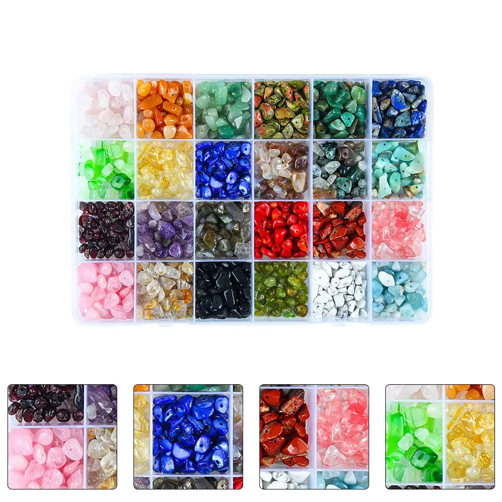 

Decorative Natural Stone Beads Irregular Smooth Chips DIY Jewelry Making Supplies Jewelry Accessories Bracelet Ornaments Craft