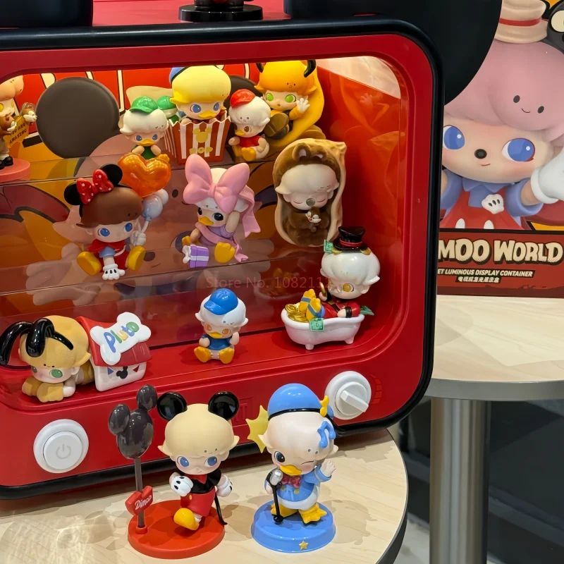 POP MART Original Dimoo World X Disney Series Blind Box Toys Sweet Cute Mystery Box Mdel Doll Cartoon Decoration Trendy Toy Gift