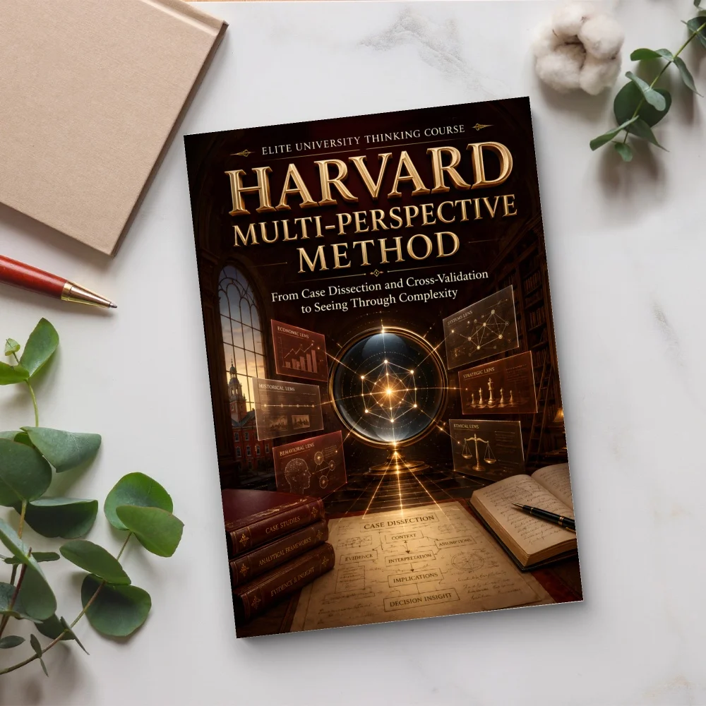 Top University Thinking Models: Harvard, Stanford, Oxford, Caltech & Wharton Mindset for Personal Leap