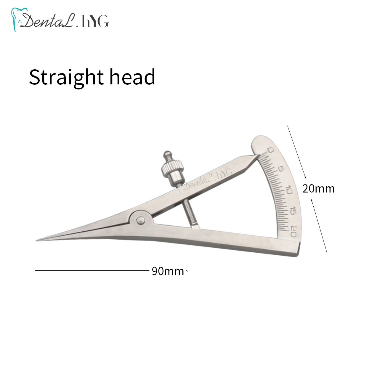 Dental Implant Castroviejo Bone Caliper Dental Surgical Wax Bone Dental Crown Gauge Calipers Dentist Medical Ruler Tools