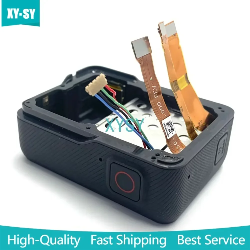 New Original for GoPro Hero 5 Hero5 Rear Back Cover Case LCD Display Screen + shutter cable +GPS assembly Action Video Camera