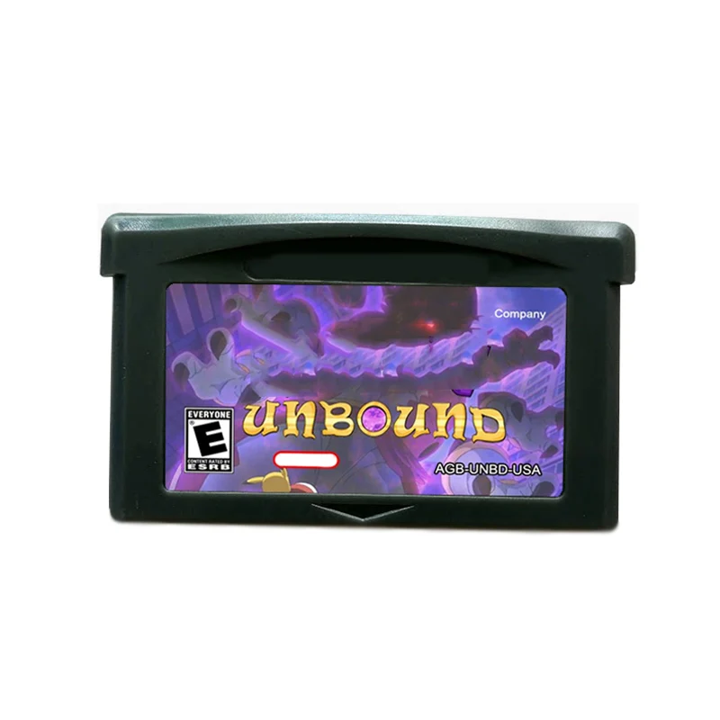 

Premium Video Game Cartridge Unbound 32 Bit Console Memory Card for GBA GBC GBASP