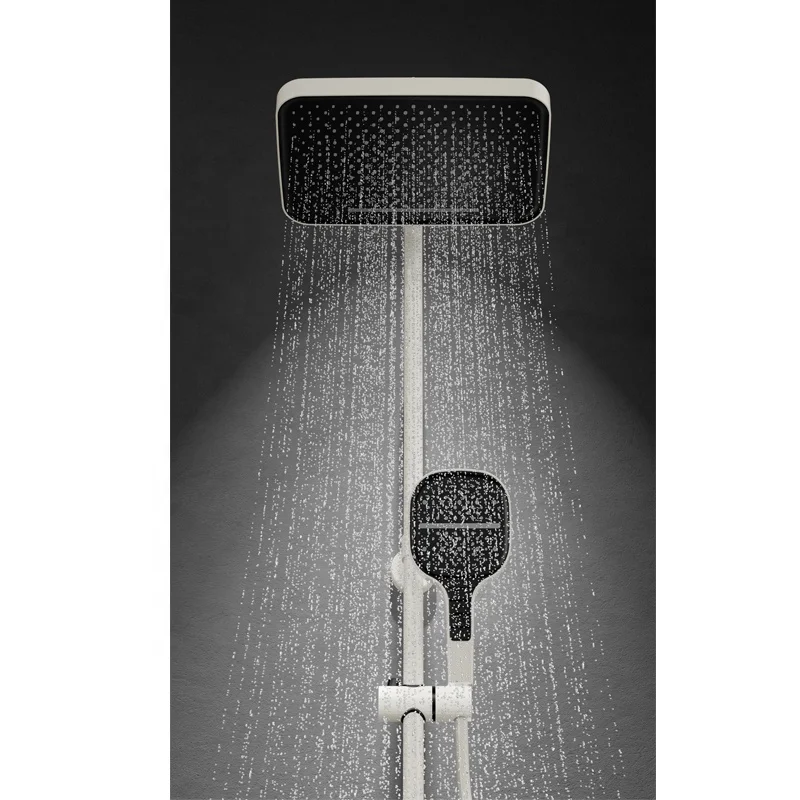 Handschlauch-Duschset und integrierte Wand-Badezimmer-Duschset-System-Duschkombination