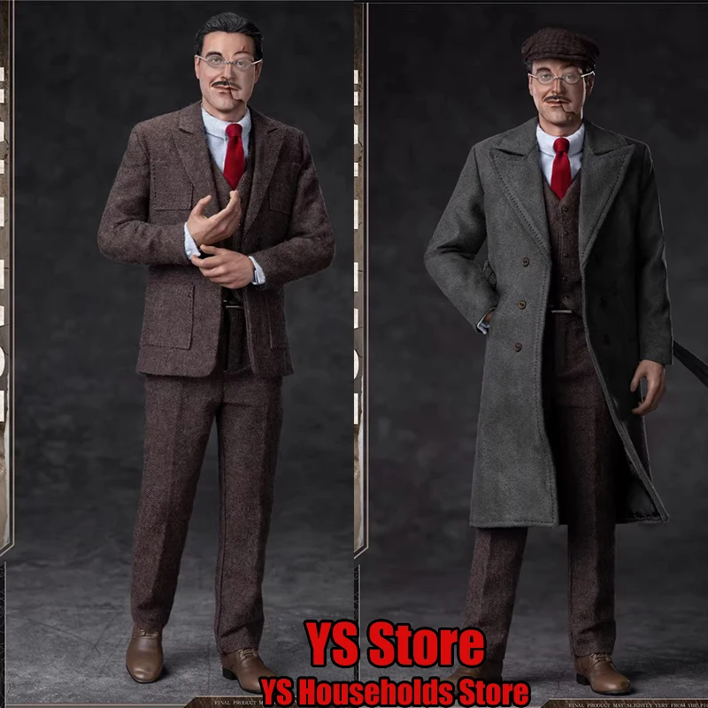 PRESENT TOYS PT-sp63 New 1/6 Half Face Movable Eye Glasses Design Man Figure Collection 12