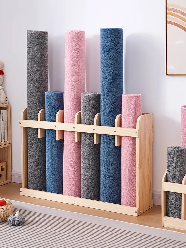 

Storage rack, fitness equipment, household solid wood storage rack, kindergarten teaching aids, work blanket tube frame