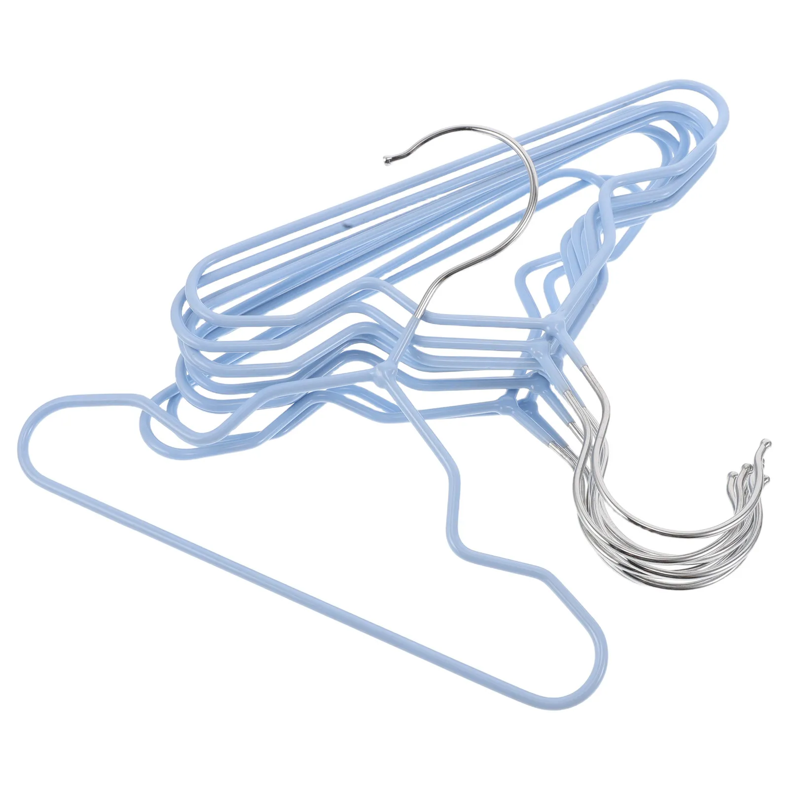 

20 шт. вешалок для одежды для домашних животных с противоскользящим покрытием, пастельные цвета, экономящие место, для владельцев мелких питомцев