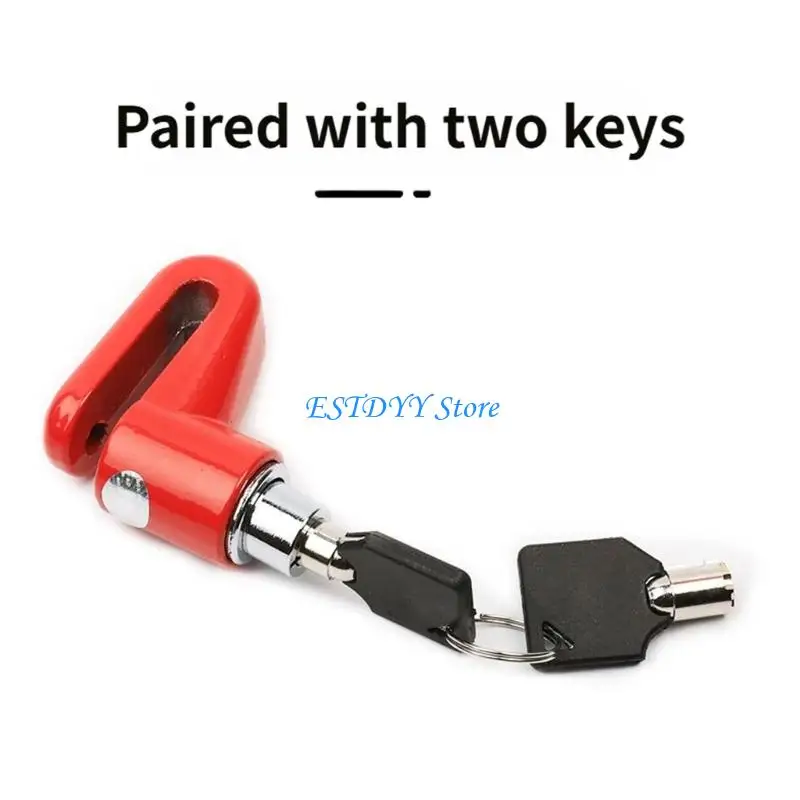 

G6DE Электрический скутер Колеса Ховерс Дисковый замок Дисковые тормоза Замок Аксессуар для мотоцикла