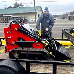 Customized Mini Skid Steer Loader Cheap Wheel/Track Loader Farm Compact Skid Steer EURO 5 EPA Diesel Engine Mini Wheel Loaders