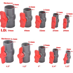 PVC 볼 밸브 1/2 