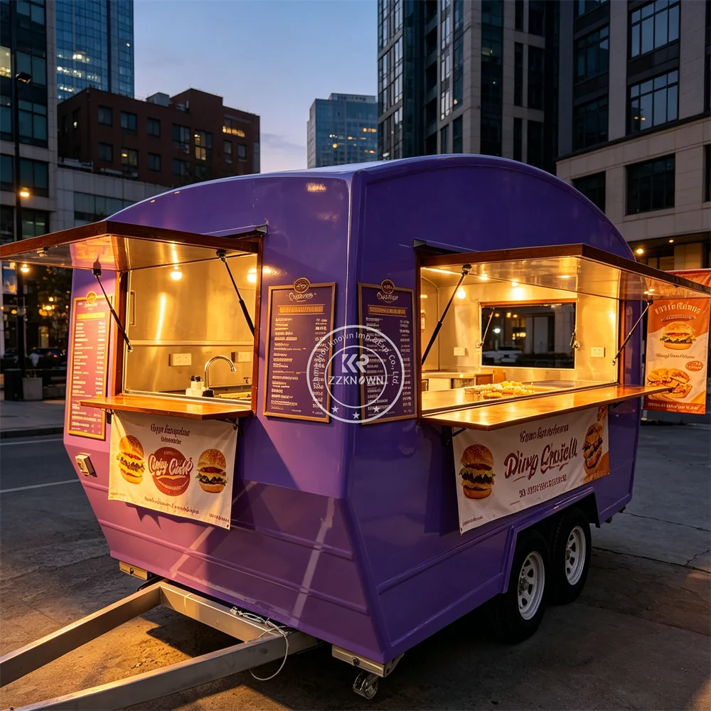 

Мобильная кухня на колесах для фастфуда: фургон для пиццы, бургеров, хот-догов, мороженого, закусок, кейтеринга. Продается уличный фургон для фастфуда.