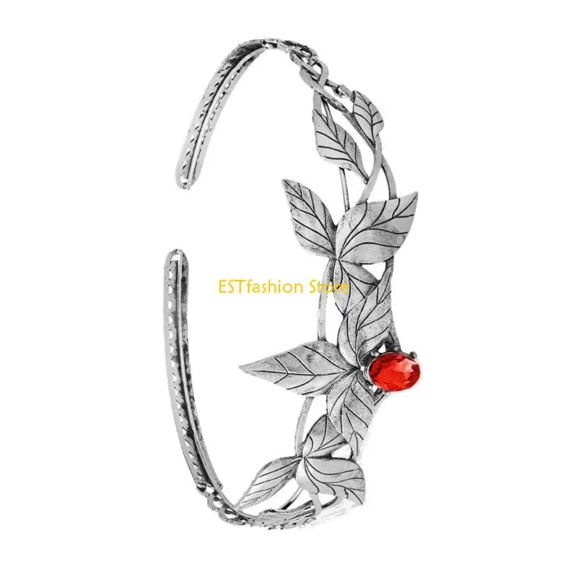 

Y5GC Baroque Leaf Headband Christmas Halloween Cosplay Headband for Woman