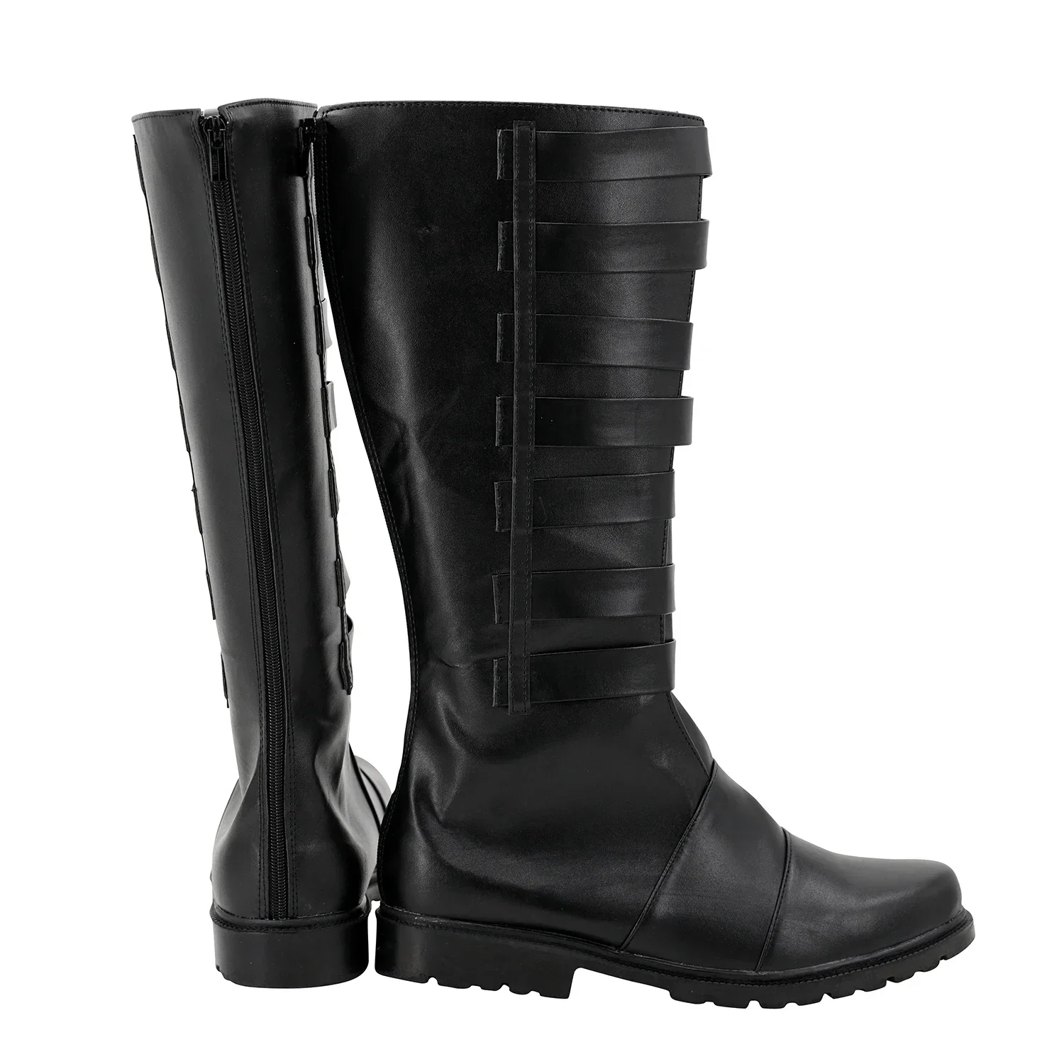 Moff Gideon Botas de cosplay Zapatos negros hechos a medida en cualquier tamaño para hombres y mujeres