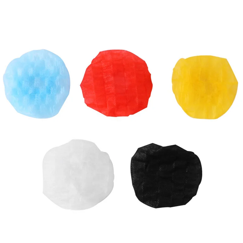 Capa descartável do microfone de 250 pces, pára-brisas do microfone portátil para sala de gravação, ktv, karaokê, desempenho de palco