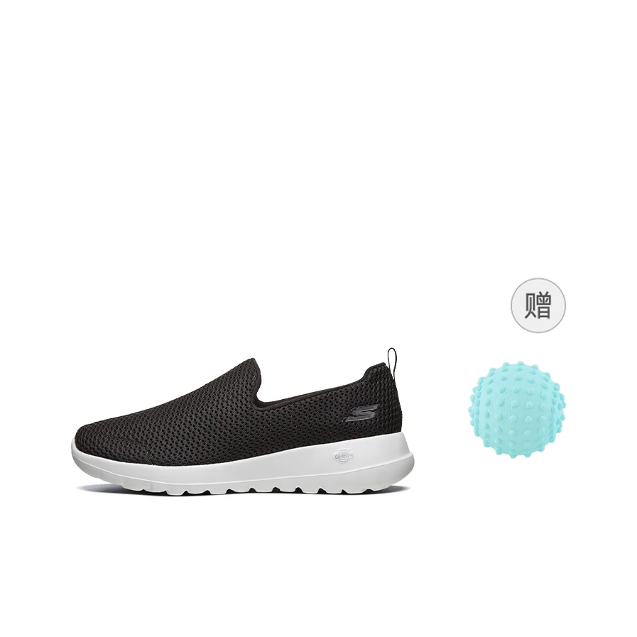 Skechers GO WALK Joy Walking Shoes Women's Low Top Black/White 15600-BKW view 2