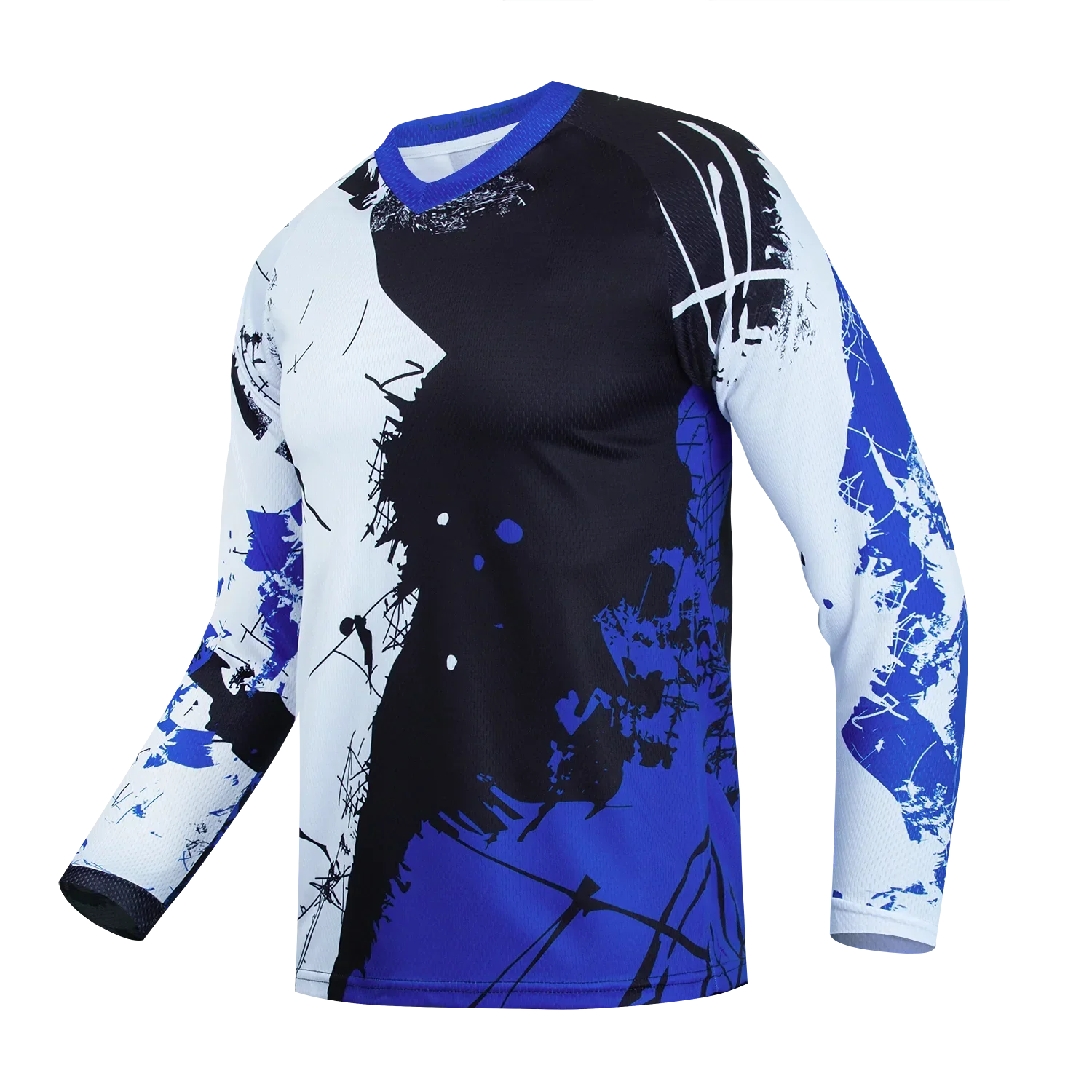 Men's Motocross Jersey, Dirt Bike & BMX Off‑Road MTB Shirt, Enduro DH MX Racing Apparel, Long‑Sleeve Cycling Sports Top view 2
