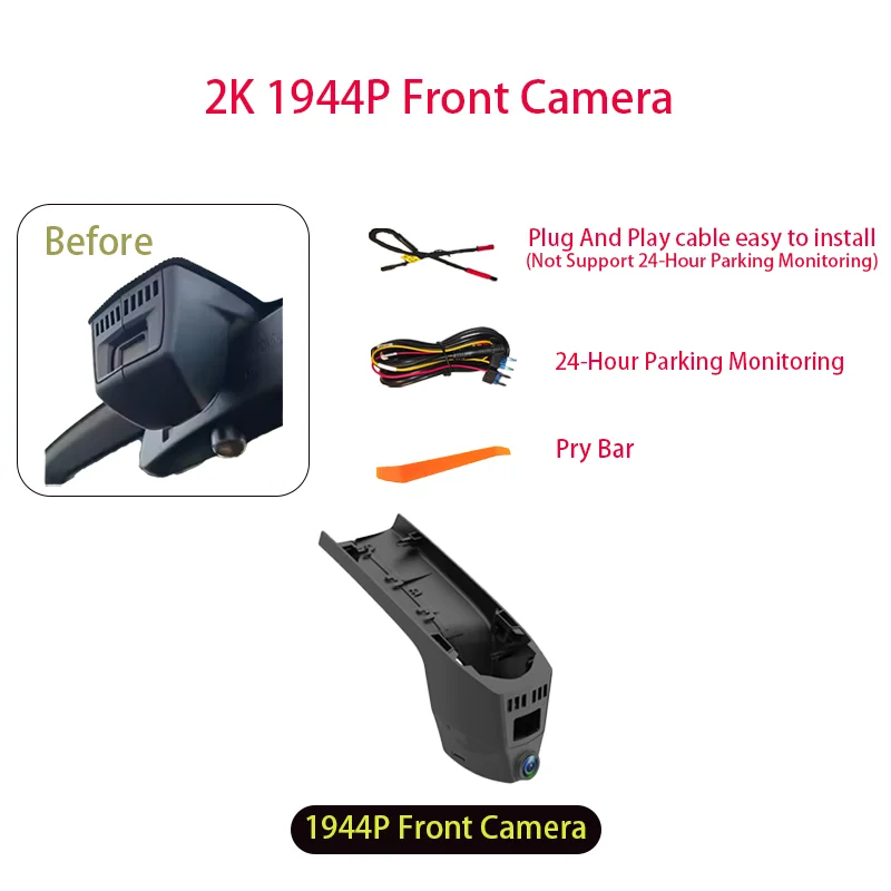 Plug & Play 4K Wifi Dashcam Camera Auto DVR voor BMW 1 2 3 4 5 6 7 8 Serie X1 F48 X3 X4 F26 X5 F15 X6 F16 X7 F11 E60 E71 E90