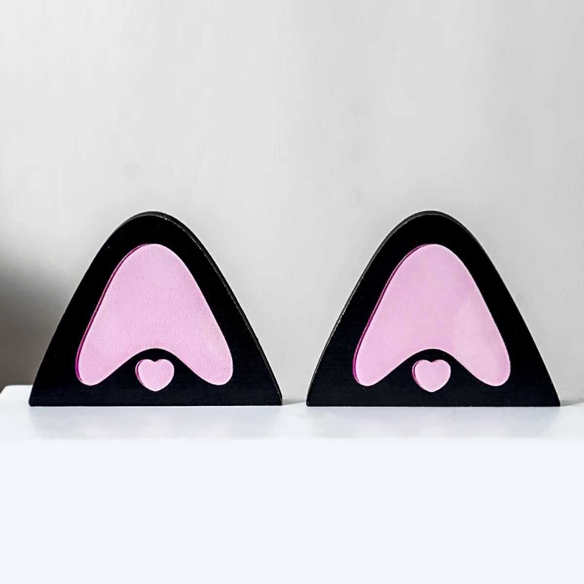 Niedliche Computer-Monitor-Dekoration, rosa Schleife, Katzenohrform, Ornamente, Kawaii-Desktop-Dekoration für PC, Laptop, Zimmer, Schreibtisch, Dekoration, Mädchen-Geschenk – Detail 29