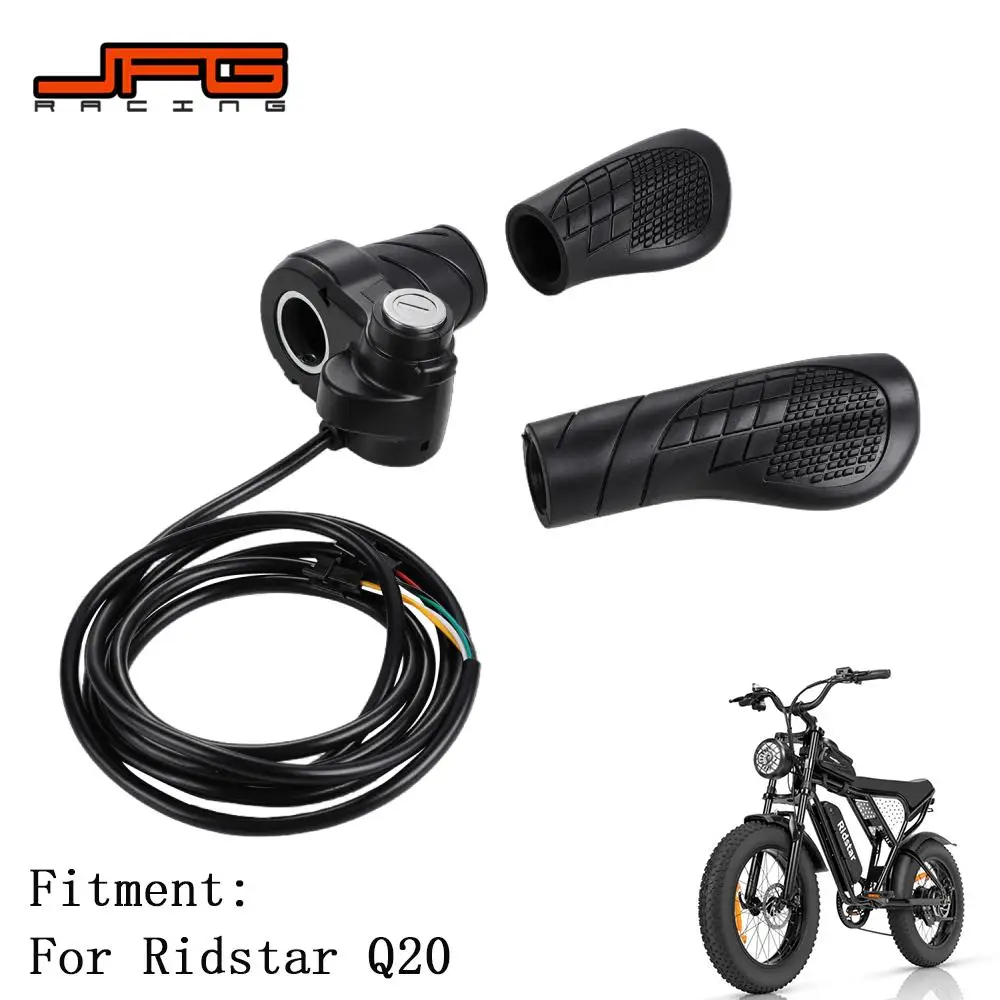 Für Ridstar Q20 Gasdrehgriff Gashebel Schlüsselsets ABS PVC Elektro-Dirtbike E-Bikes Motorrad Zubehörteile