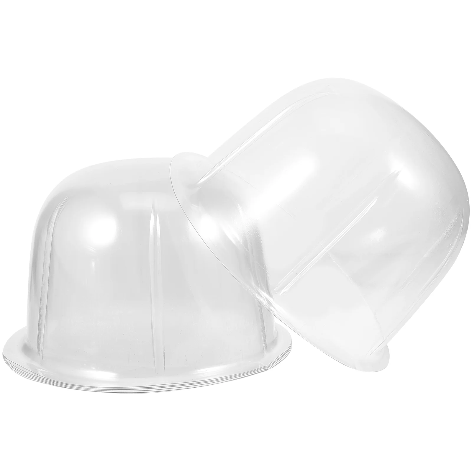 8 Pcs Hat Support Baseball Cap Insert Hard Bump Display Packing Holders Round Plastic Bottle