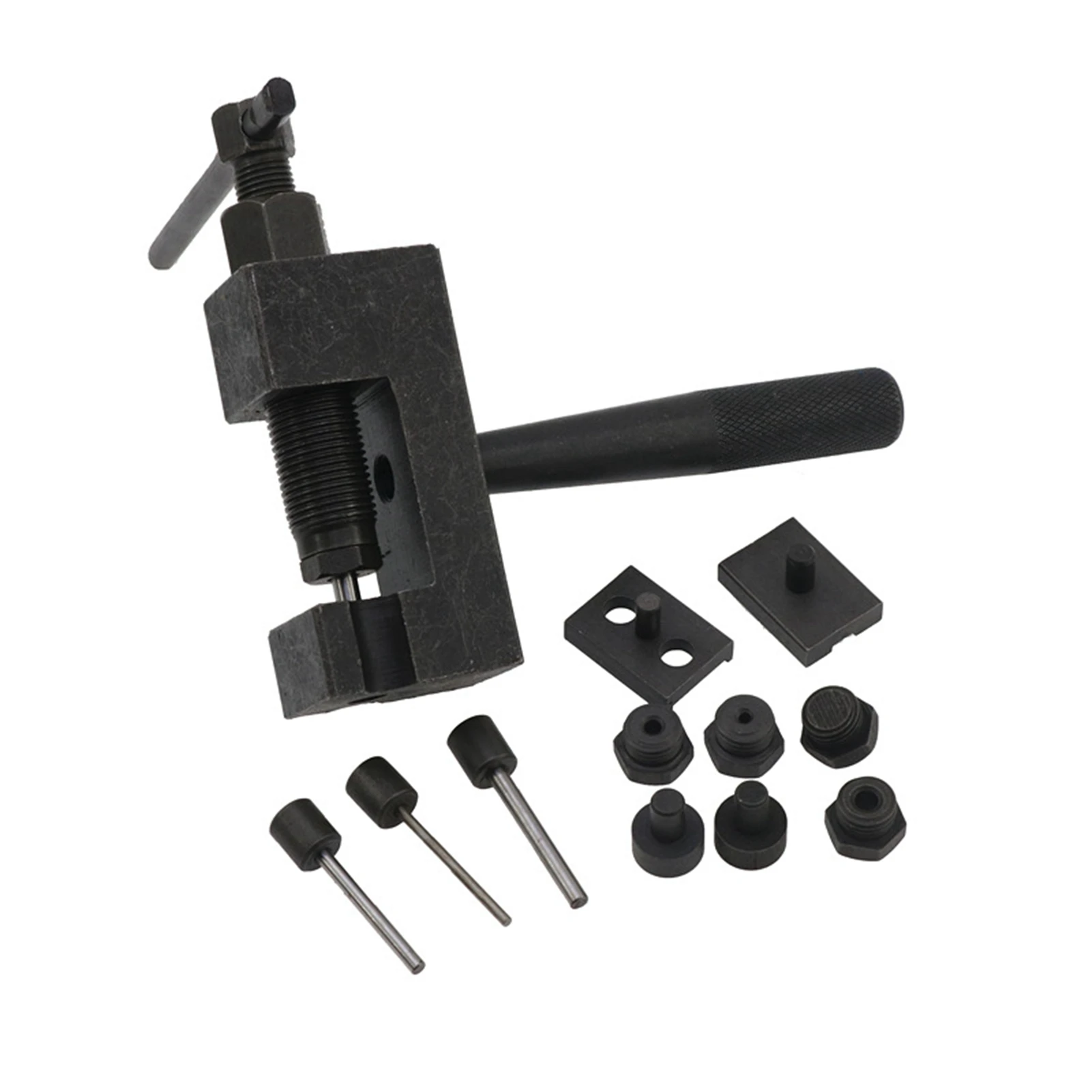 Rustproof Quenched Carbon Steel Motorcycle Chain Breaker Tool For 520 525 530 630 Motorbike ATV Bicycle
