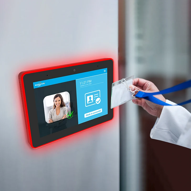 8 polegadas RK3568 Android 11 Touch Screen Tablet para montagem em parede Tablet para sala de reuniões WiFi 6 POE