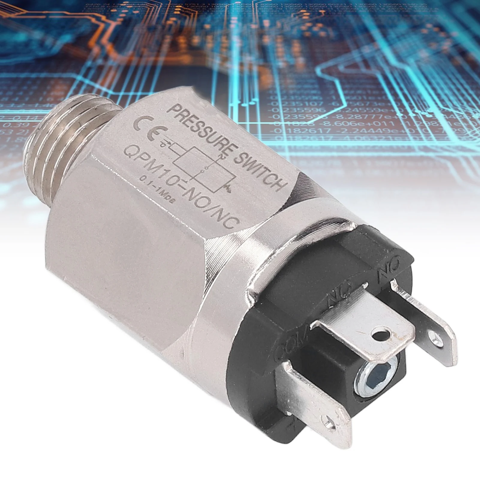 Pressure Control  Normally Open and Closed Integrated Diaphragm Type Stainless Steel Rubber Pressure  for Pump