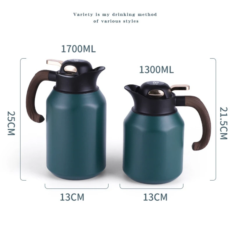 New 316 Stainless Steel Intelligent Temperature Display Stewing Teapot with Large Capacity Household Water Cup Stewing Teapot