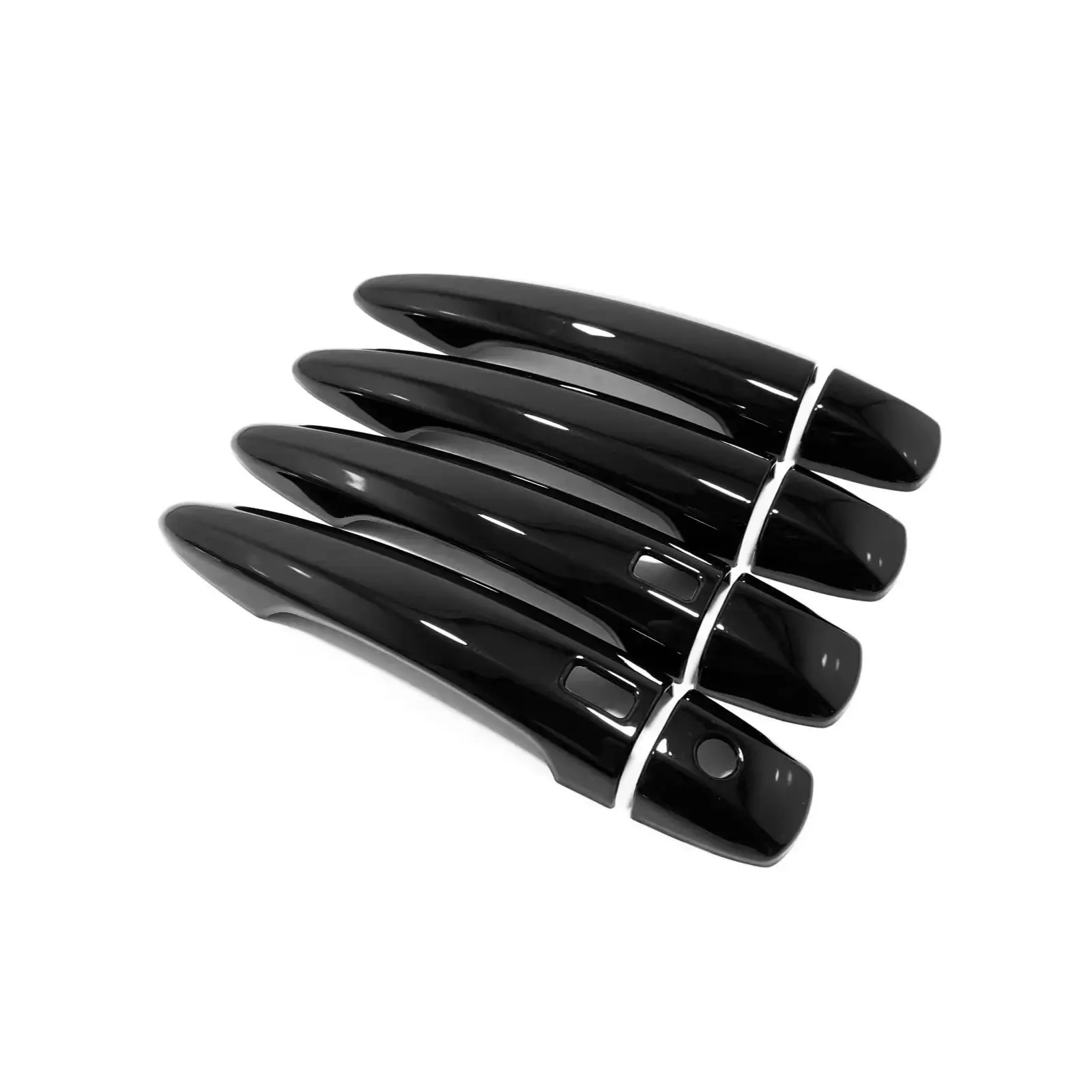 

For Nissan X-Trail Xtrail T33 2021 2022 2023 ABS Carbon Fiber Car Door Handle Cover Trim Decoration Stickers Car Accessories