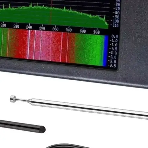 Portable For DSP Radio 16Bit Device With 4.3 Inch IPS Touch Screen For Ham Shortwave For CW AM SSB WFM FM Signal Demodulation