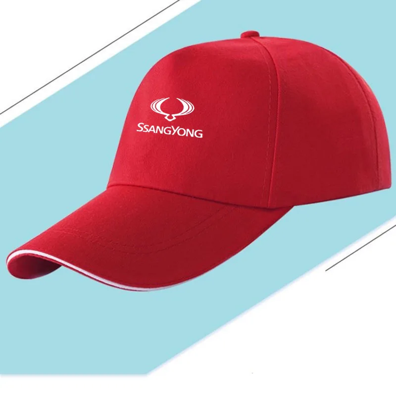 For SsangYong Kyron Stavic Rexton Sports  Car Fashion Casual Adjustable Baseball Caps Summer Unisex. Outdoor Sport Trucker Cap