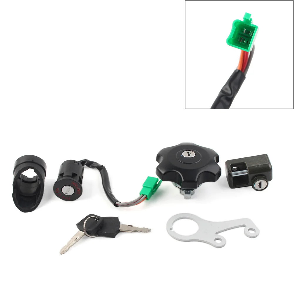 Motorbike Ignition Key Switch Gas Cap Lock Set For Suzuki DRZ400SM 2005-2022