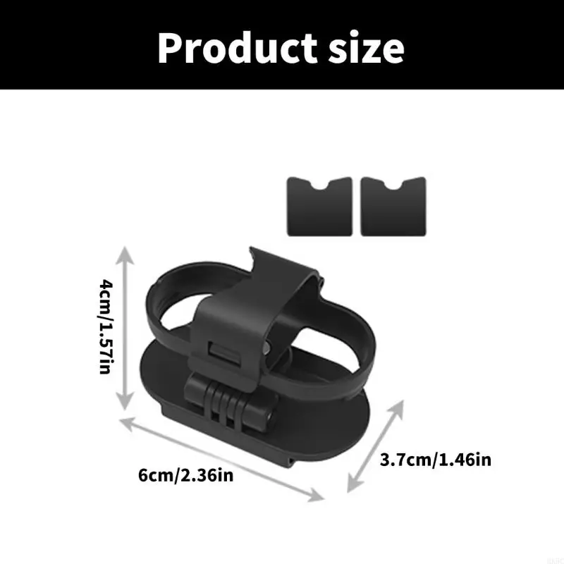 Abrazadera cámara HX5C para 360 GO 3S/GO 3, soporte Cámara Acción con ángulo filmación Flexible, accesorio Clip