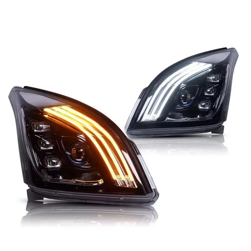 Brand LED Day Running Lamp Car Accessories Head Light Daytime Running Light for FJ 120 2003-2007