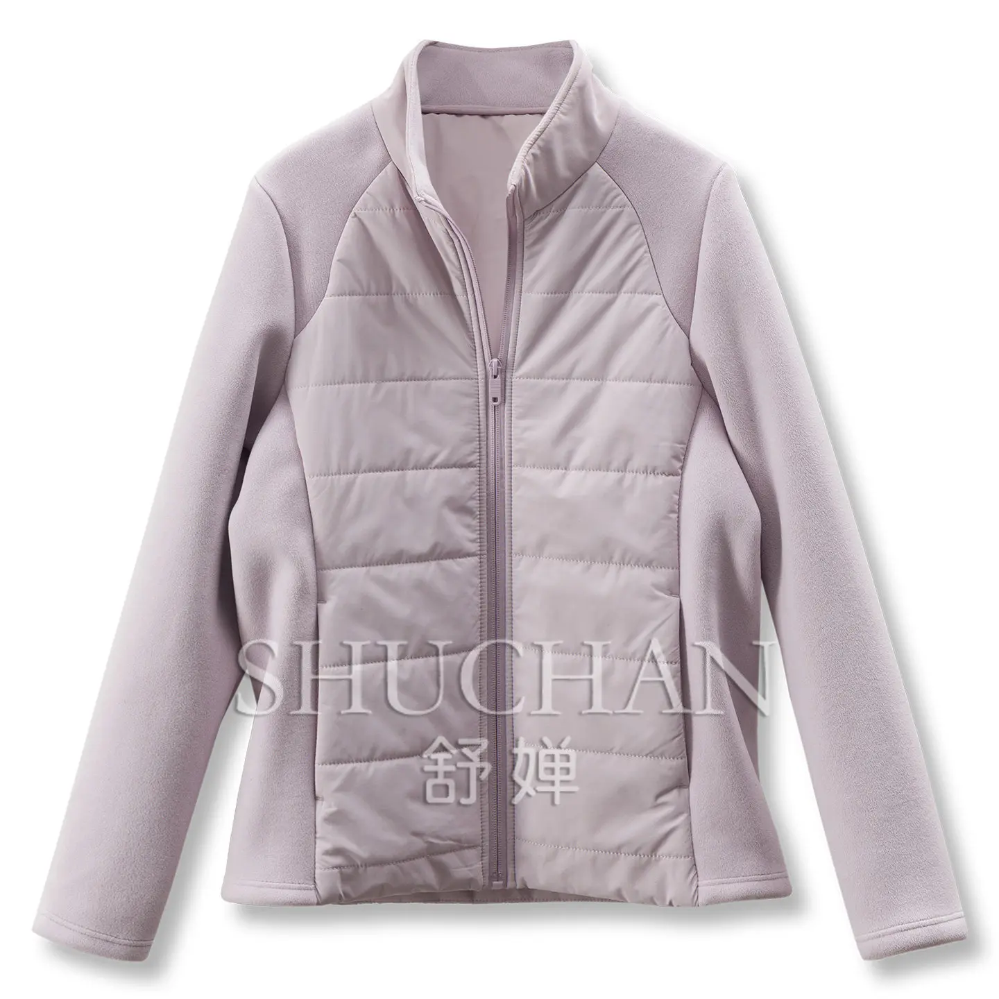 Filled Wool with High-order Collision Material 100 Wool Stand-up Neck Cotton Jacket Women Winter Clothes Women