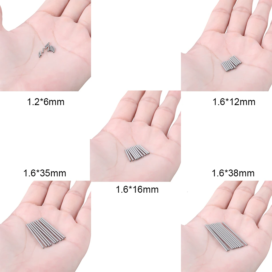 10Pcs/set G23 Titanium Internally Threaded Tongue Bar Nostril Staright Barbell Industrial Nipple Ear Helix Piercing Accessories