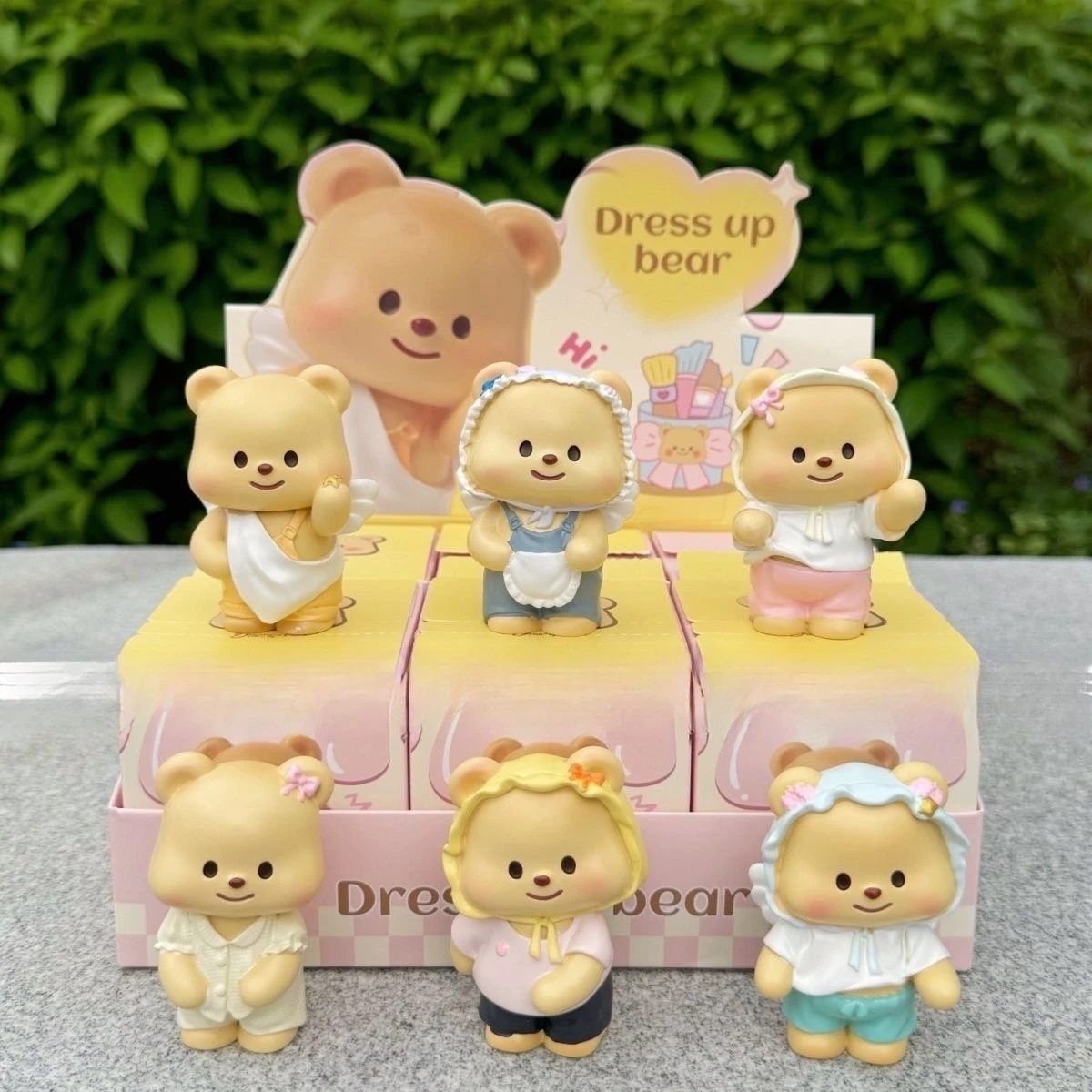 Caja ciega Kawaii Thailandia Butterbear para niña, decoración genuina de segunda generación, regalo de Navidad y cumpleaños