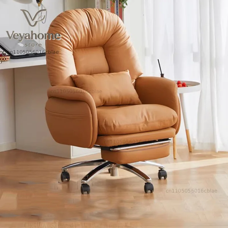Conference Office Chair With Armrest Ergonomic Adjustable Swivel Wheels Computer Meeting Room Business Executive High Back Seat