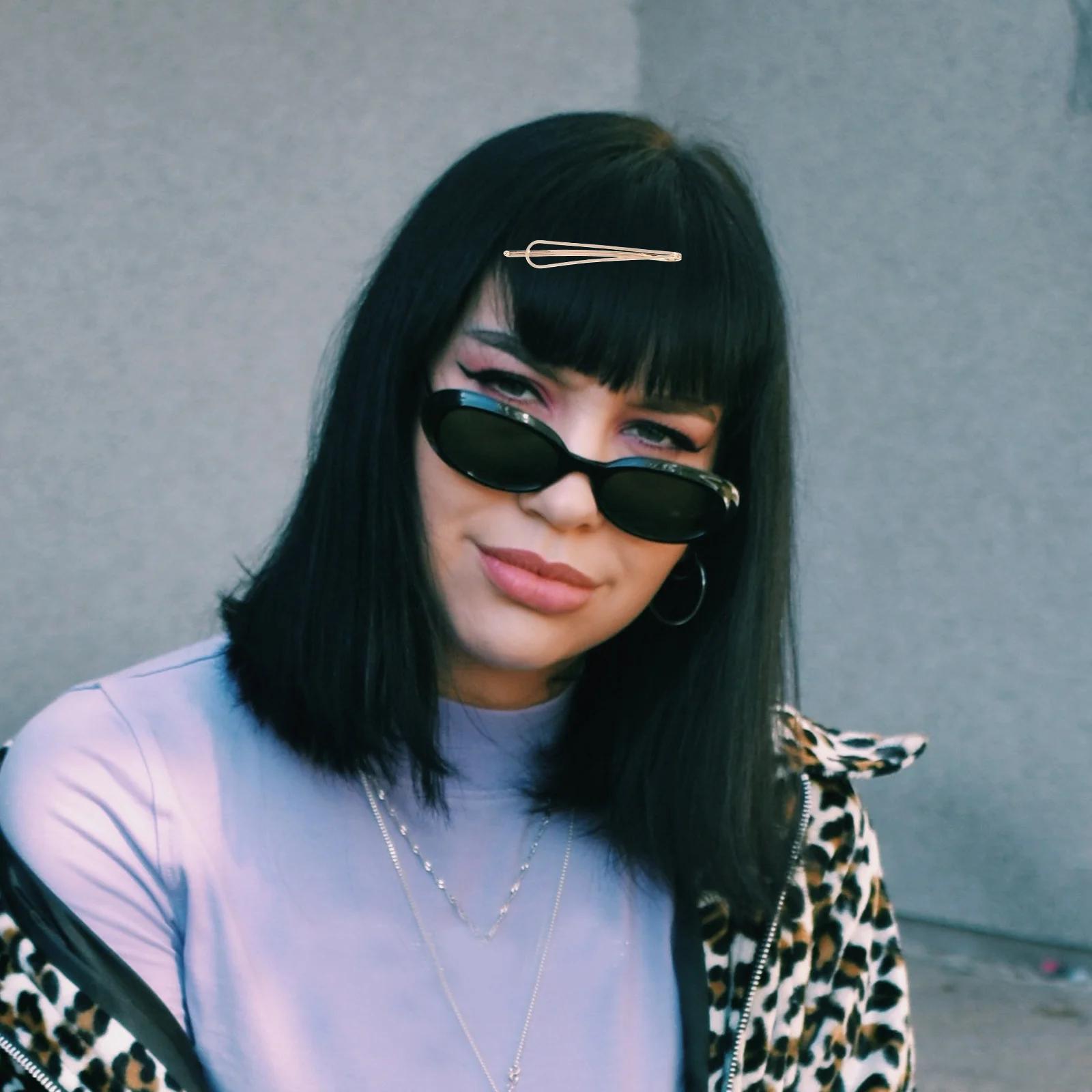 8Pcs Geometric Hair Clips Creative Bobby Pin Hair Accessories Hairpins Headdress Geometric Hairpins Headdress Hairpin