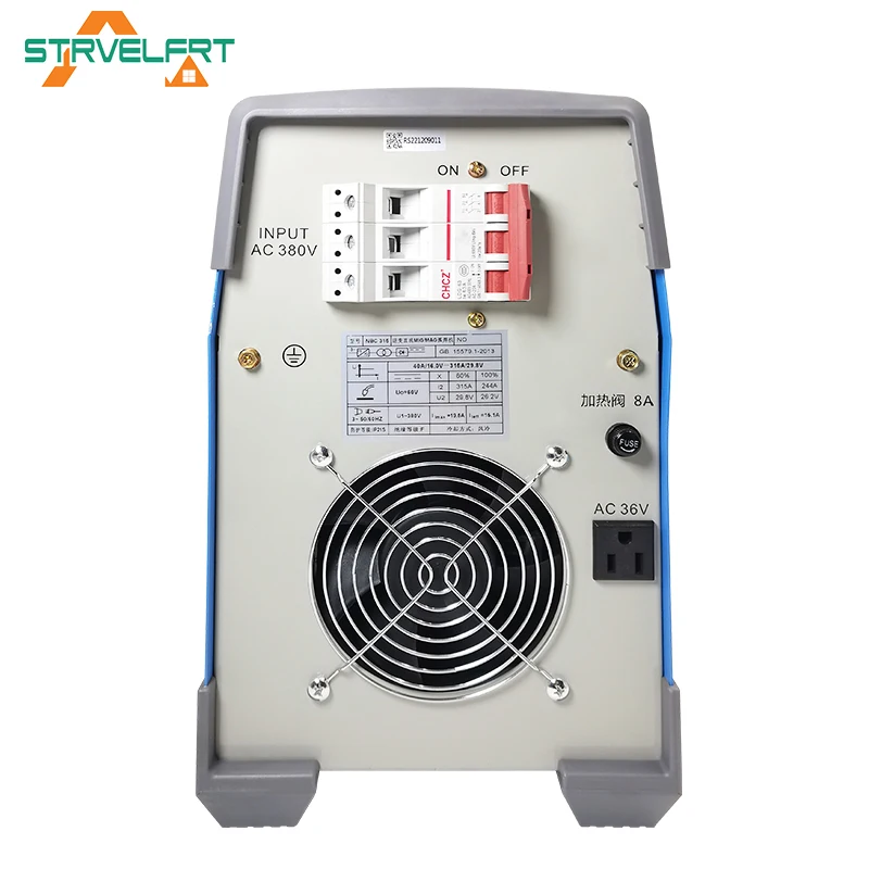 NBC-315 Portable Industrial Grade Mig Welding Machine for Steel & Stainless Steel with Mig & Stick Welding Process