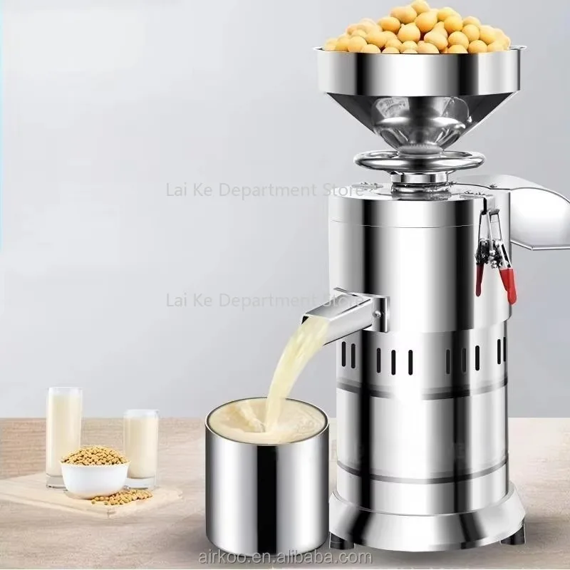 

New Home Farm Use Industrial 125 Type Bean Processing Machinery Soy Milk Almond Grinder Machine Core Motor Component Processing