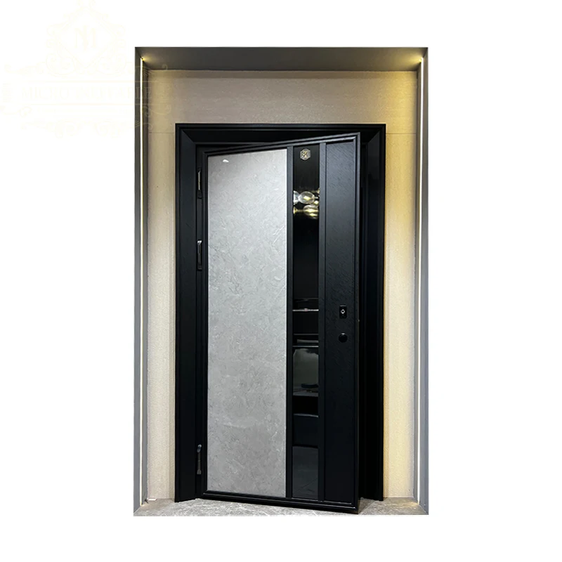 China High Quality Supplier Exterior Front Security Main Entrance Theft Proof Stainless Steel Door