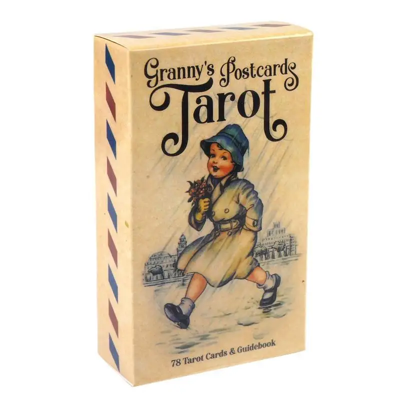 Granny's Postcards Oracle Cards Tarot Decks for Beginners Professionals Fortune Telling Cards Table Board Game Family Nights