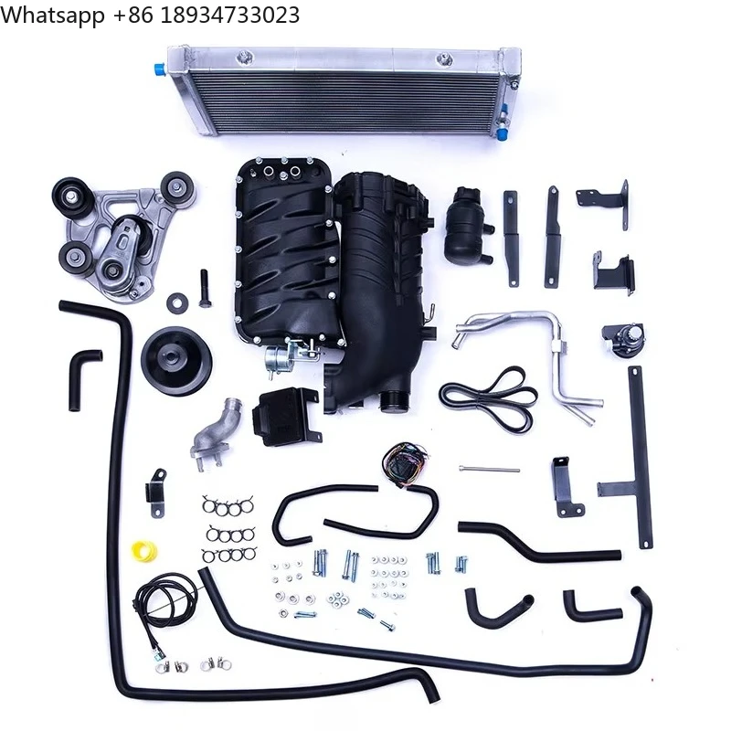 New Belt Driven Supercharger Kit Twin Screw Supercharger Kit for Cars for Toyota Fj Cruiser 1Gr Engine