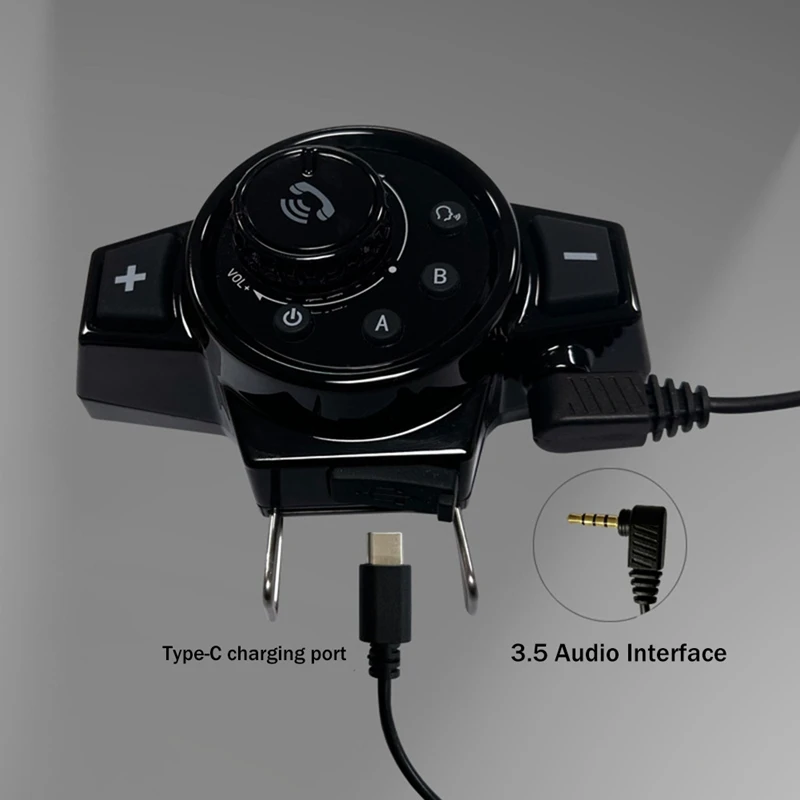 RISE-ชุดหูฟังรถจักรยานยนต์หมวกกันน็อค Bluetooth5.0 หูฟังไร้สายชุดหูฟังเพลงรถจักรยานยนต์ขี่จักรยานชุดหูฟังโทร