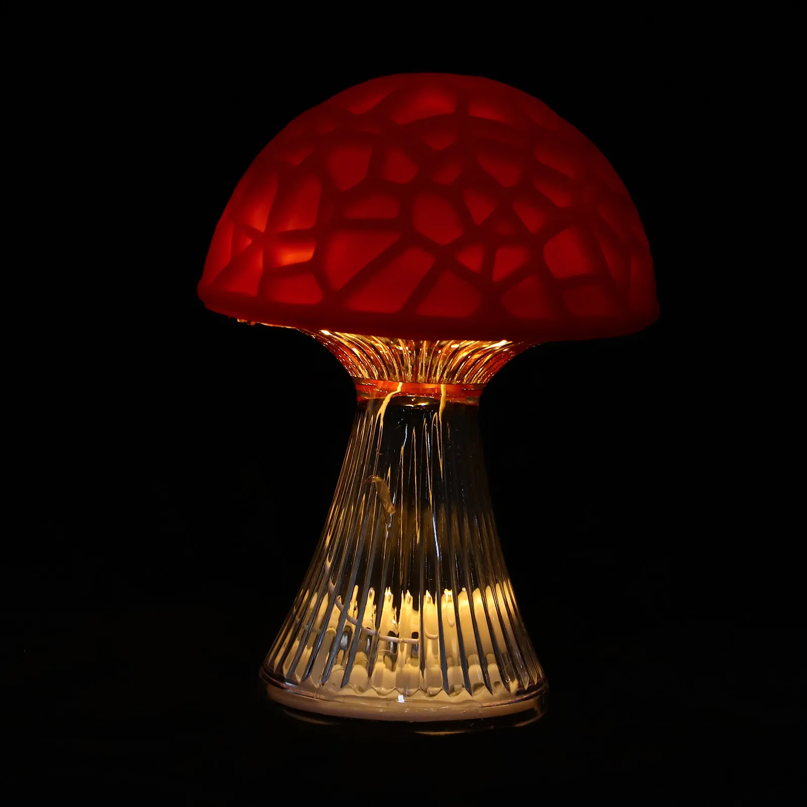 

Small Mushroom Lamp Modern Table Lamp for Bedroom Living Room Desk Bedside Table Warm Ambient Light Creative Design