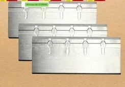 Vacuum Pump Blade Vc100 Rotary Vane Vc300 Aluminum Alloy Doctor Blade Diamond Vc303