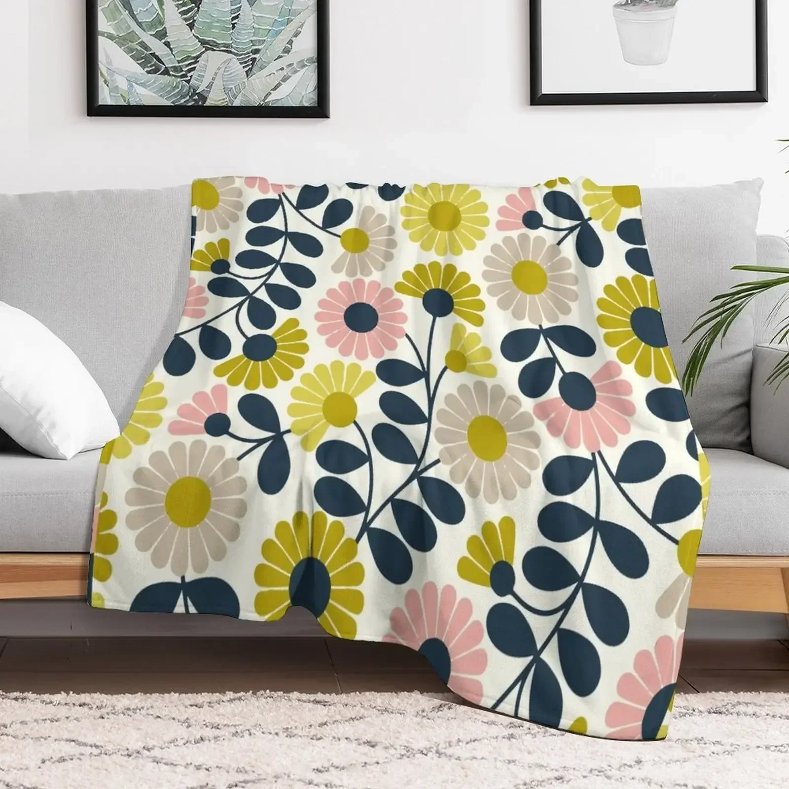 

orla kiely, Kimono ,orla kiely pattern Throw Blanket Hair christmas gifts Blankets Camping bed plaid Blankets