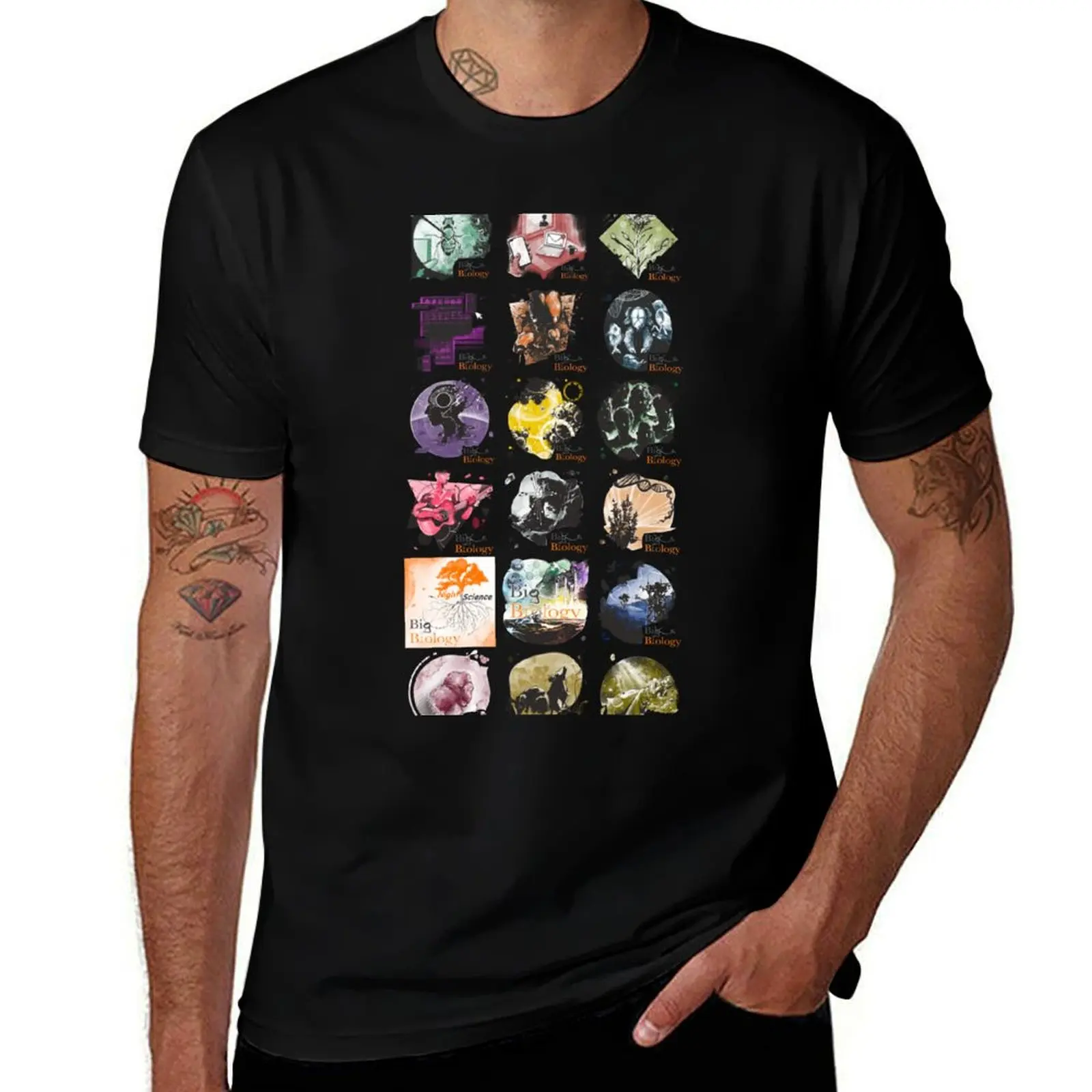 

Big Biology Season 5 T-Shirt Anti-Fade Casual Tee Shirt
