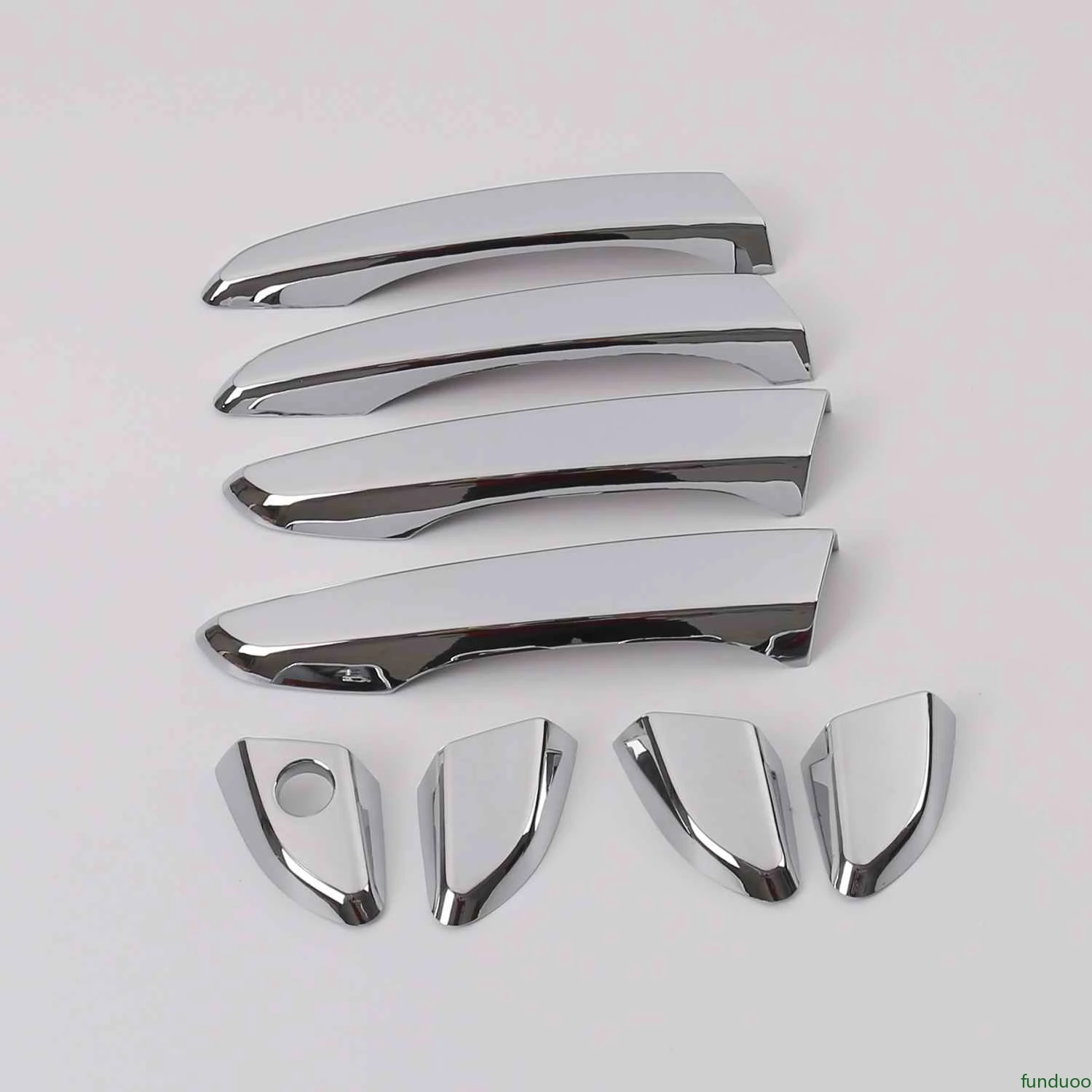 

Car Door Handle Cover For Hyundai Sonata 2015 2016 2017 2018 2019 Carbon Fiber Chrome Decor Trim 3D Stickers Styling Accessories